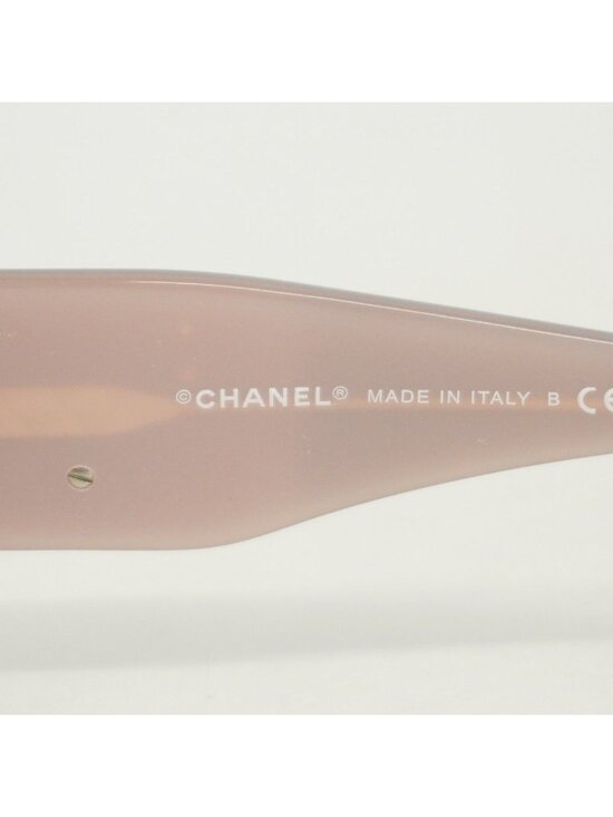 Chanel Sunglasses Camellia Acetate Black Pink Silver Eyewear main image 6